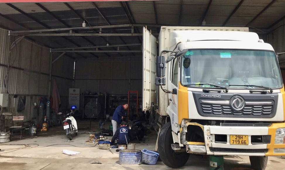 Xe chạy đường dài được bảo dưỡng định kỳ hàng tháng