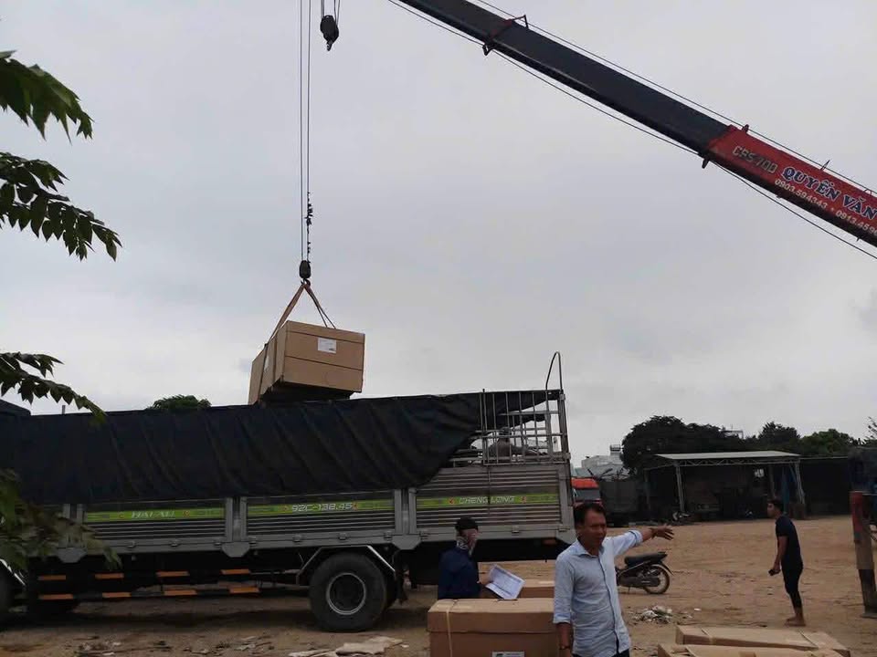 Quy trình bốc xếp, vận chuyển hàng hoá đà nẵng sài gòn